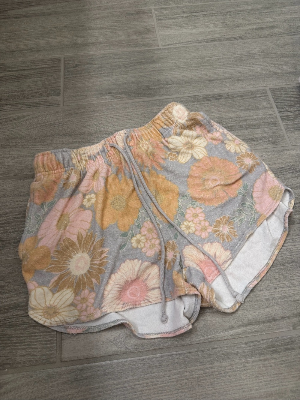 Wild Fable Women's Floral Terry Lounge Shorts